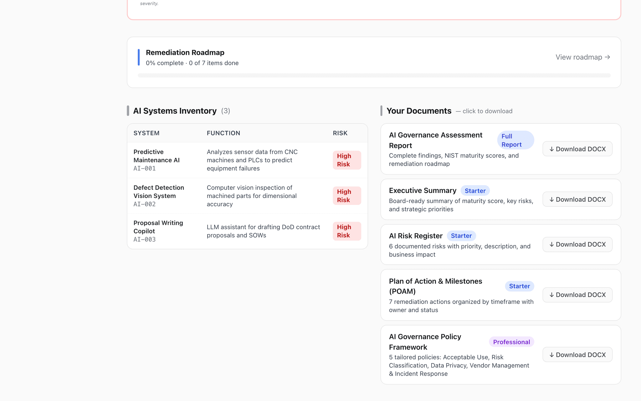 Platform — AI Inventory